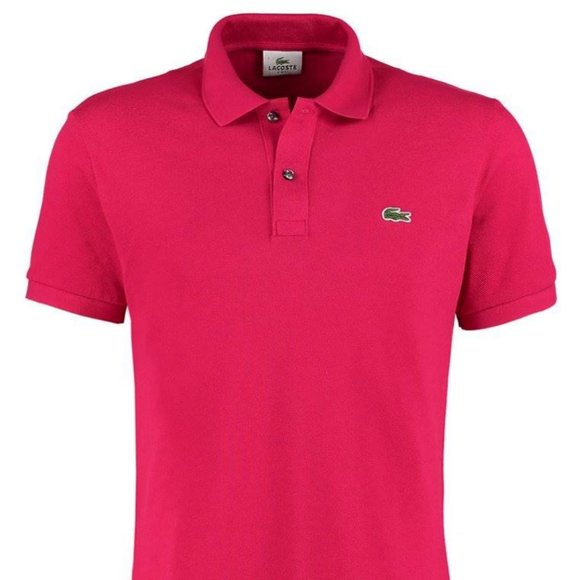 !LAST ONE! 🐊LACOSTE SLIM FIT POLO, Cherry *NWT* - Picture 6 of 6